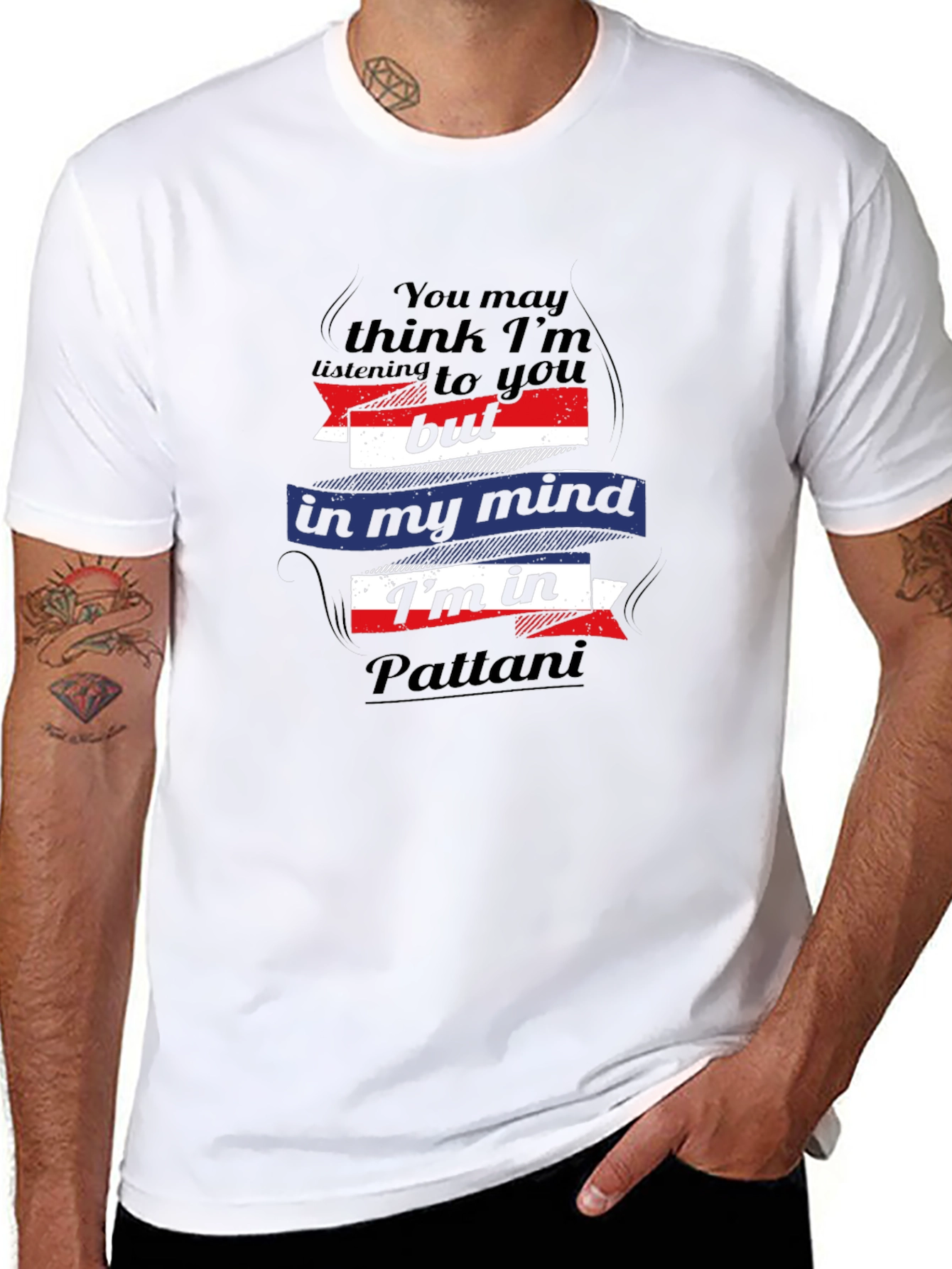 Pattani Mind T-Shirt - Novelty Graphic Tee