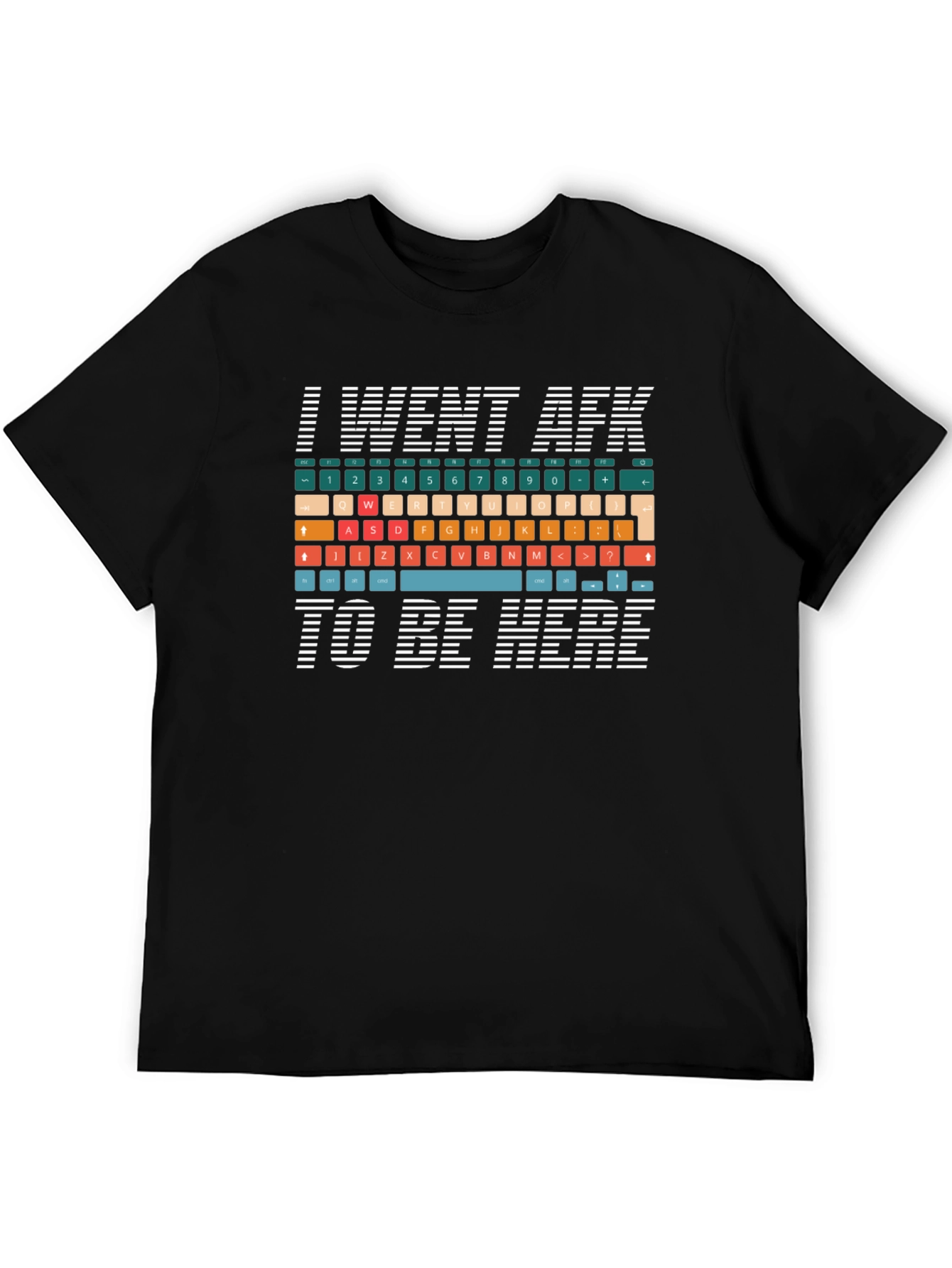 I Went AFK Keyboard T-Shirt