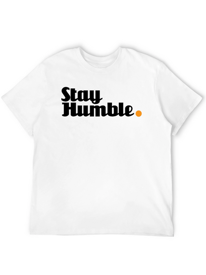 Stay Humble Graphic T-Shirt - Black