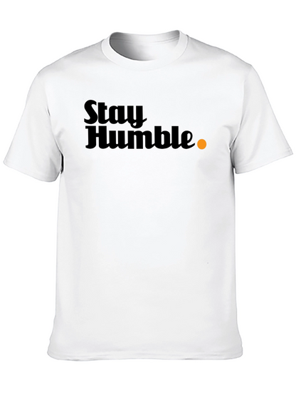 Stay Humble Graphic T-Shirt - Black
