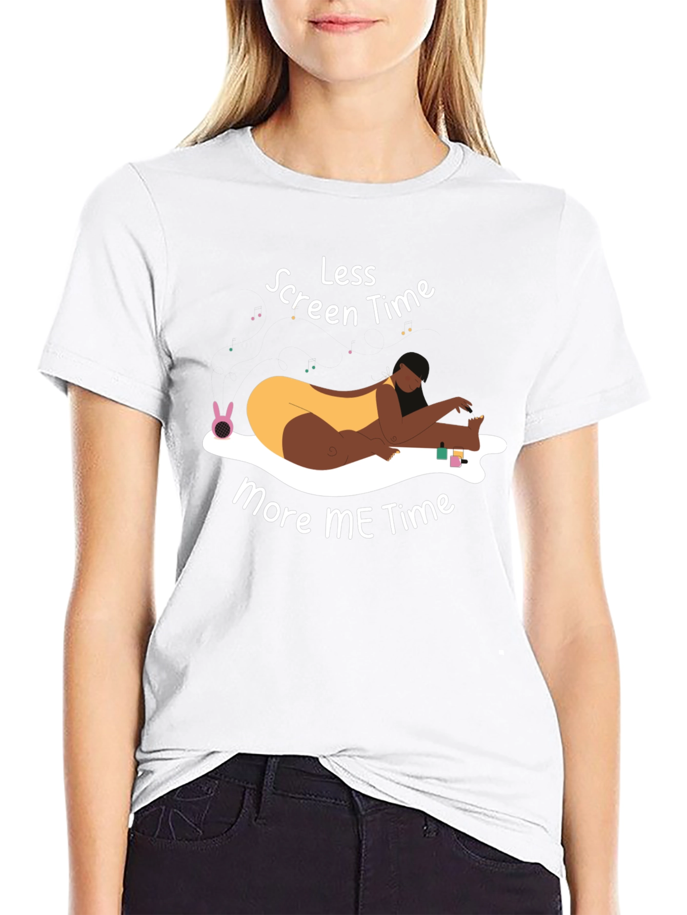 Less Screen Time More Me Time T-Shirt