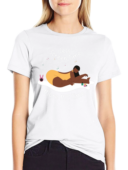 Less Screen Time More Me Time T-Shirt