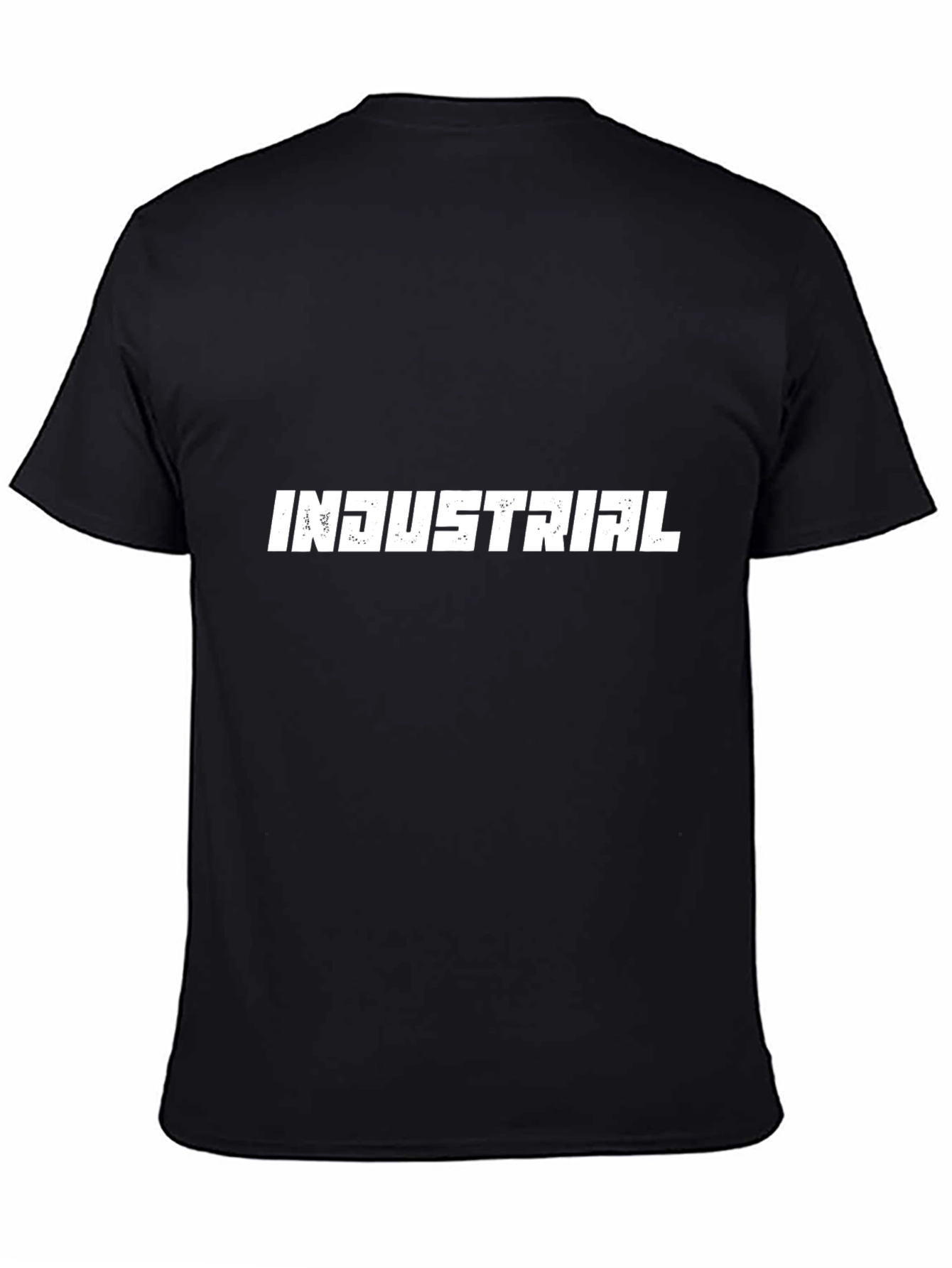 Industrial Graphic Print Mens T-Shirt