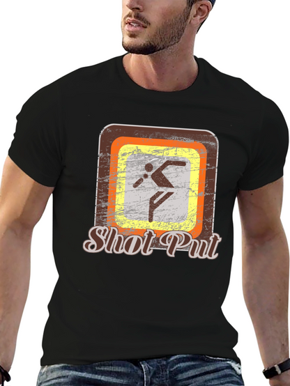 Shot Put Graphic T-Shirt for Athletes