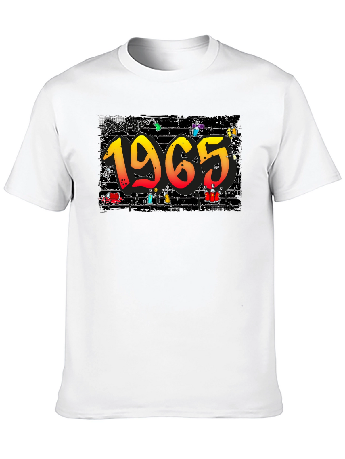 Best of 1965 Graphic Black T-Shirt