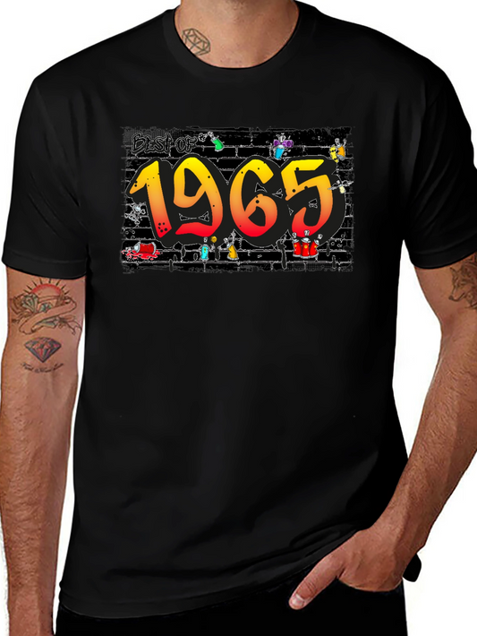 Best of 1965 Graphic Black T-Shirt