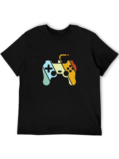 Retro Gaming Controller T-Shirt - Black