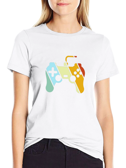 Retro Gaming Controller T-Shirt - Black