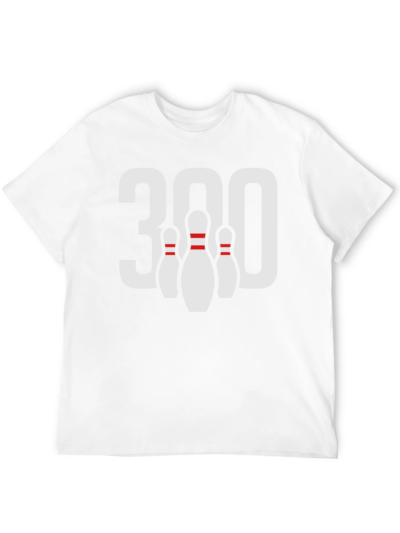 Bowling 300 Strike Black T-Shirt