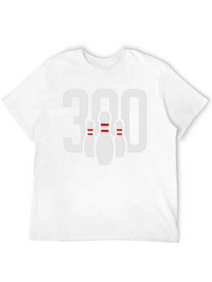 Bowling 300 Strike Black T-Shirt