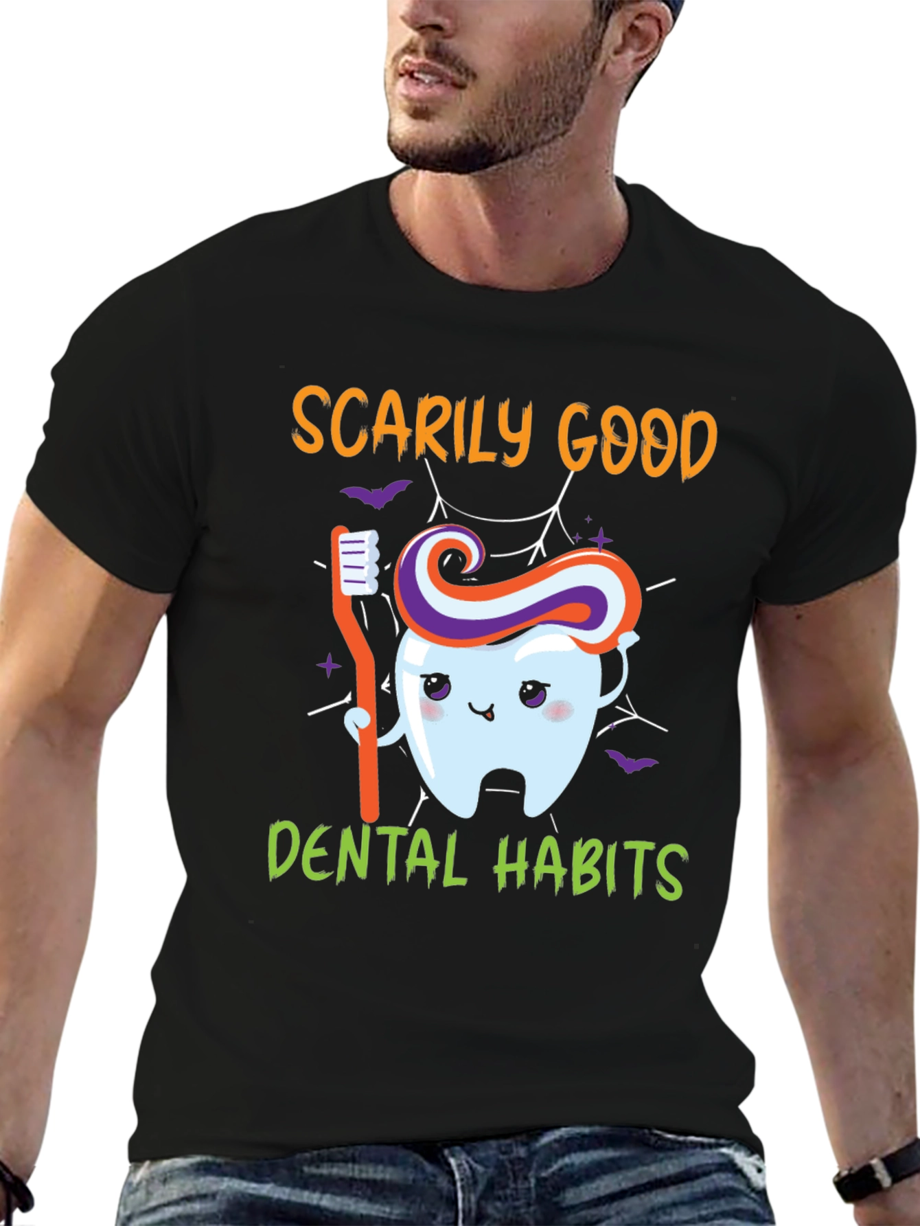 Scarily Good Dental Habits Graphic Tee