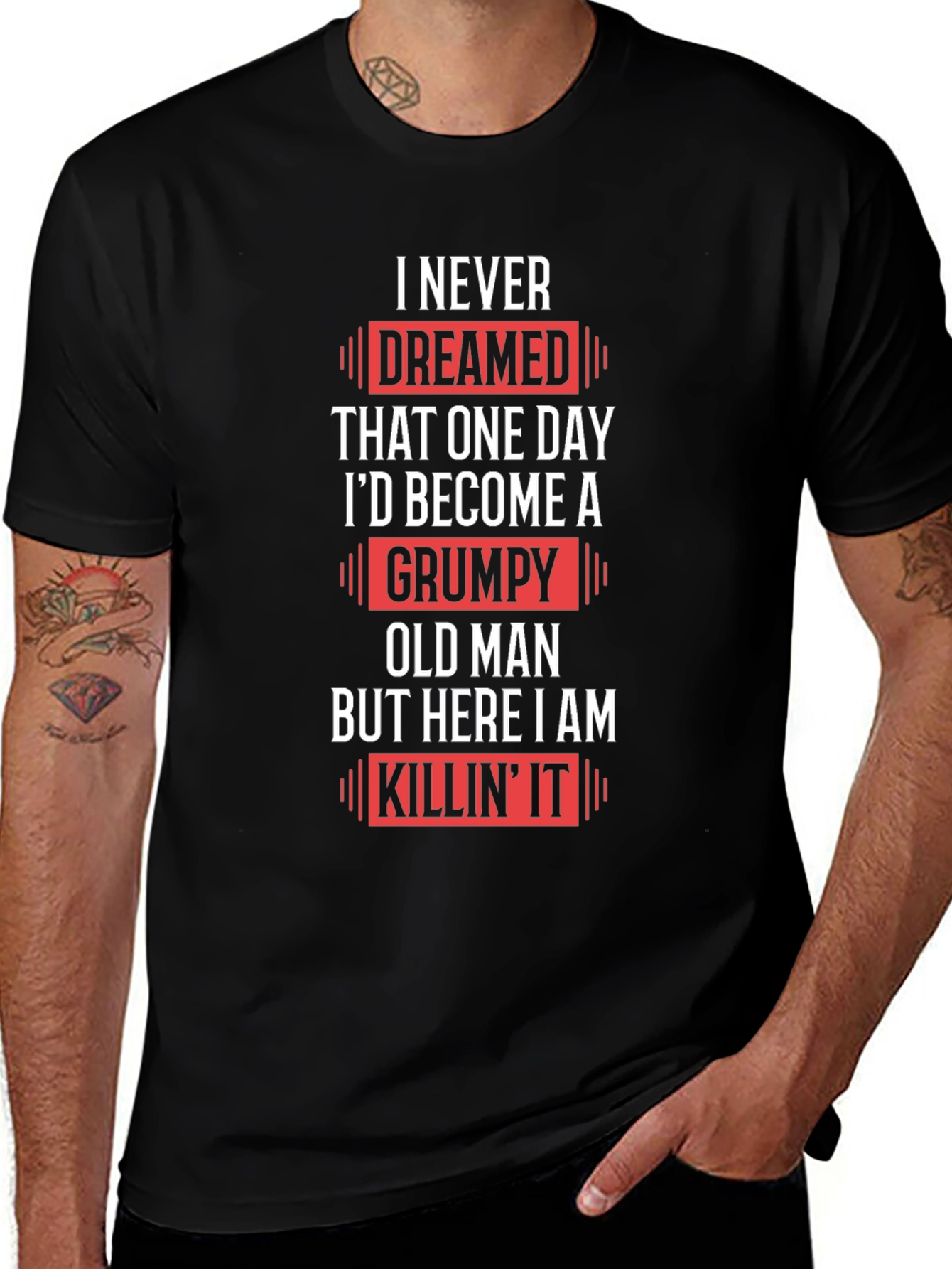 Grumpy Old Man T-Shirt - Funny Novelty Tee