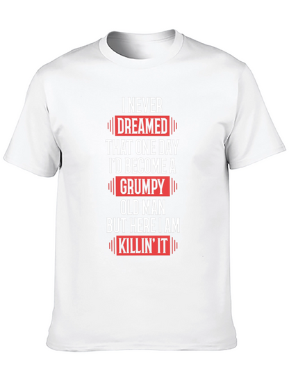 Grumpy Old Man T-Shirt - Funny Novelty Tee
