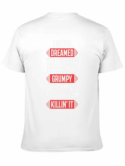 Grumpy Old Man T-Shirt - Funny Novelty Tee