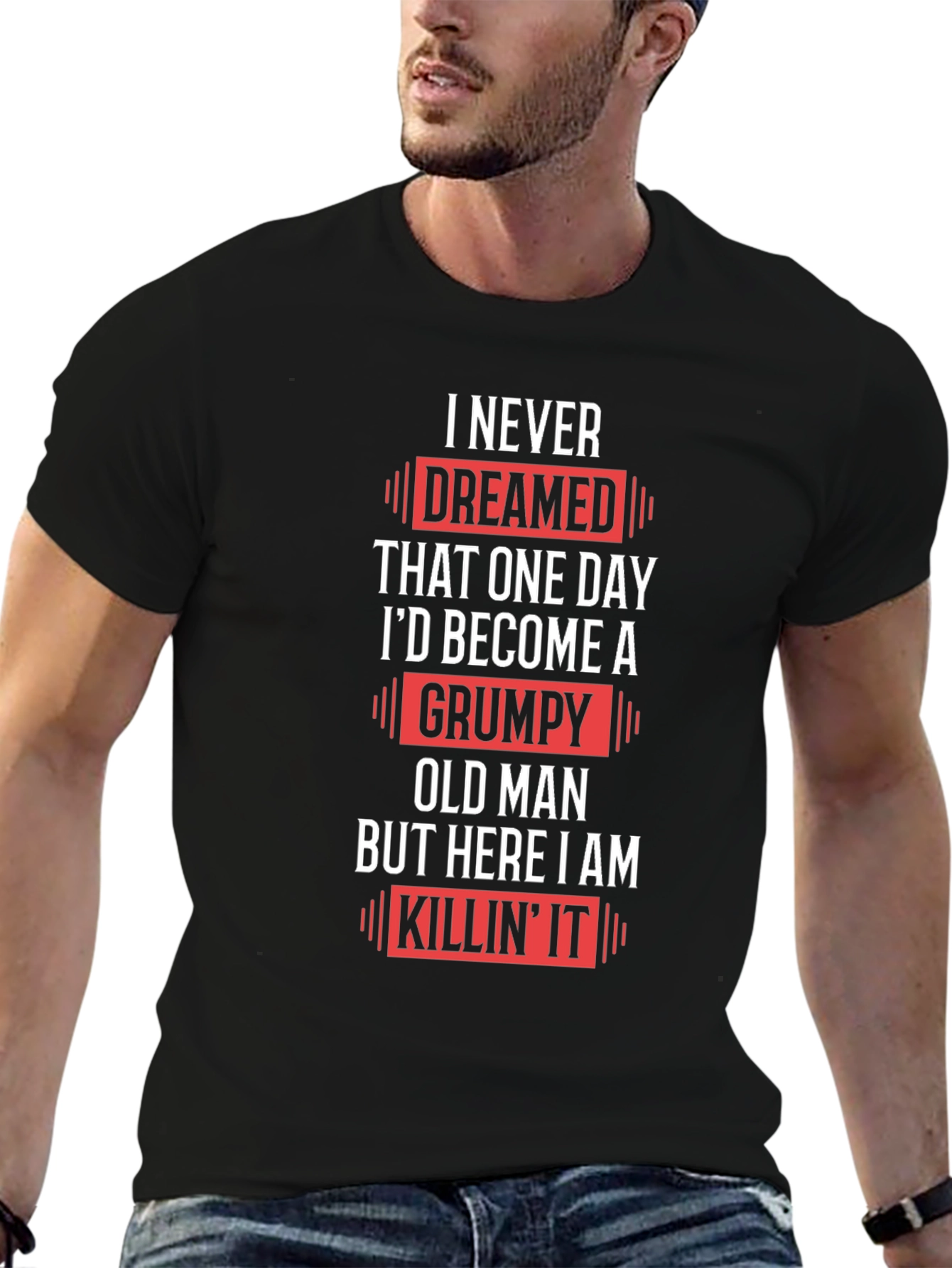 Grumpy Old Man T-Shirt - Funny Novelty Tee