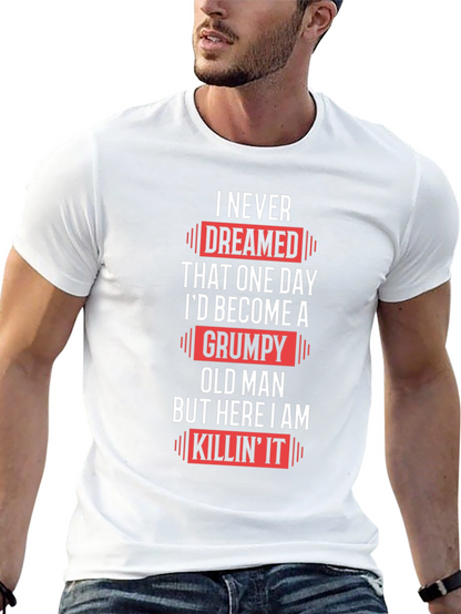 Grumpy Old Man T-Shirt - Funny Novelty Tee