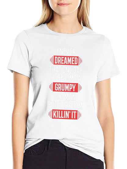 Grumpy Old Man T-Shirt - Funny Novelty Tee