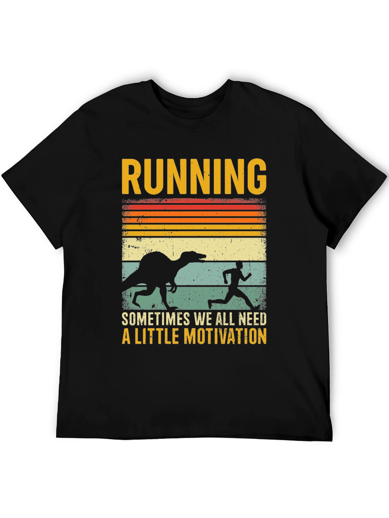 Running Dinosaur T-Shirt: Motivation Guaranteed!
