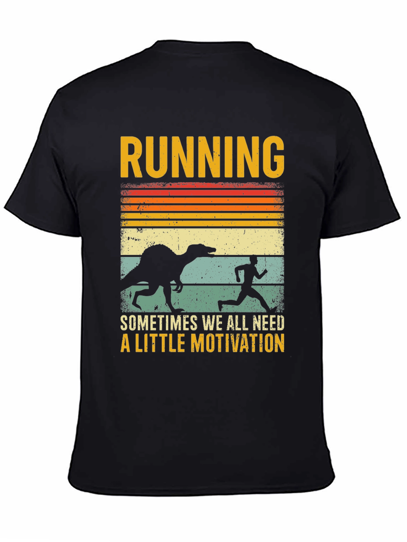 Running Dinosaur T-Shirt: Motivation Guaranteed!