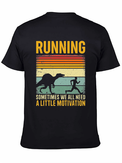 Running Dinosaur T-Shirt: Motivation Guaranteed!