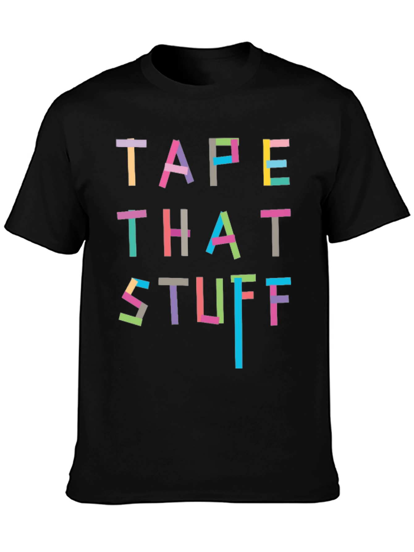 Tape That Stuff T-Shirt - Novelty Graphic Tee