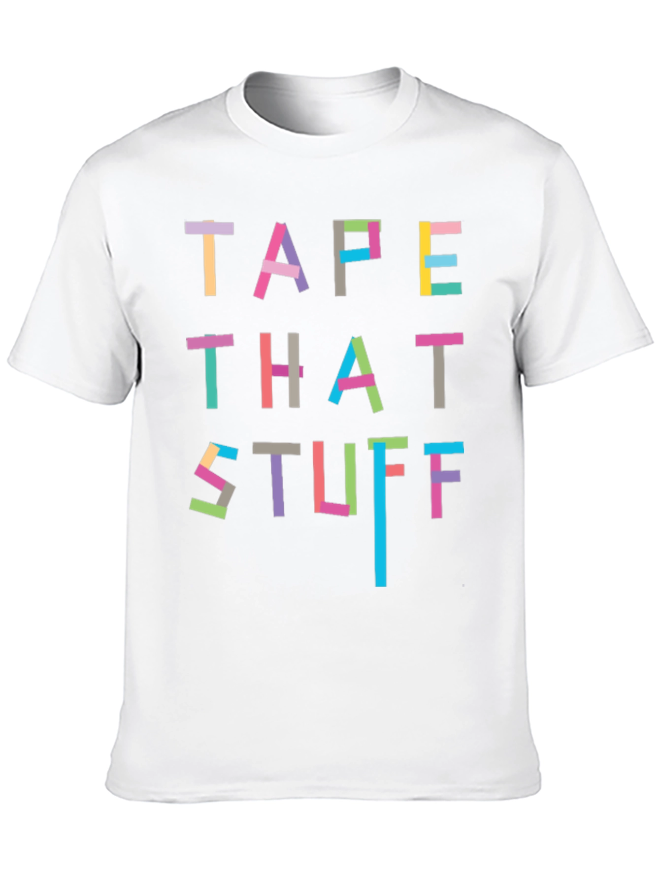 Tape That Stuff T-Shirt - Novelty Graphic Tee