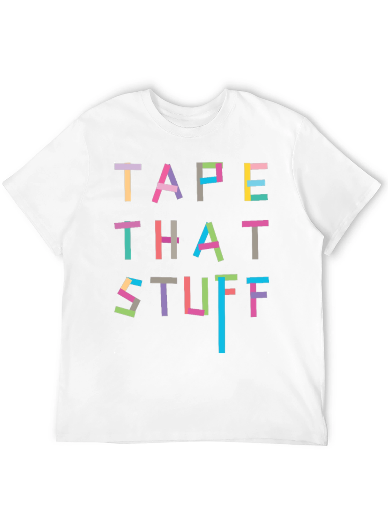 Tape That Stuff T-Shirt - Novelty Graphic Tee