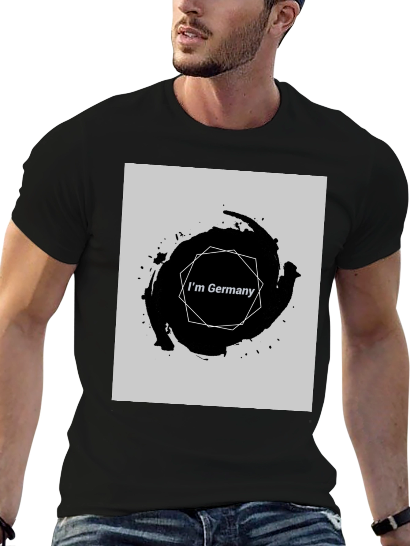 Im Germany T-Shirt - Black Graphic Tee