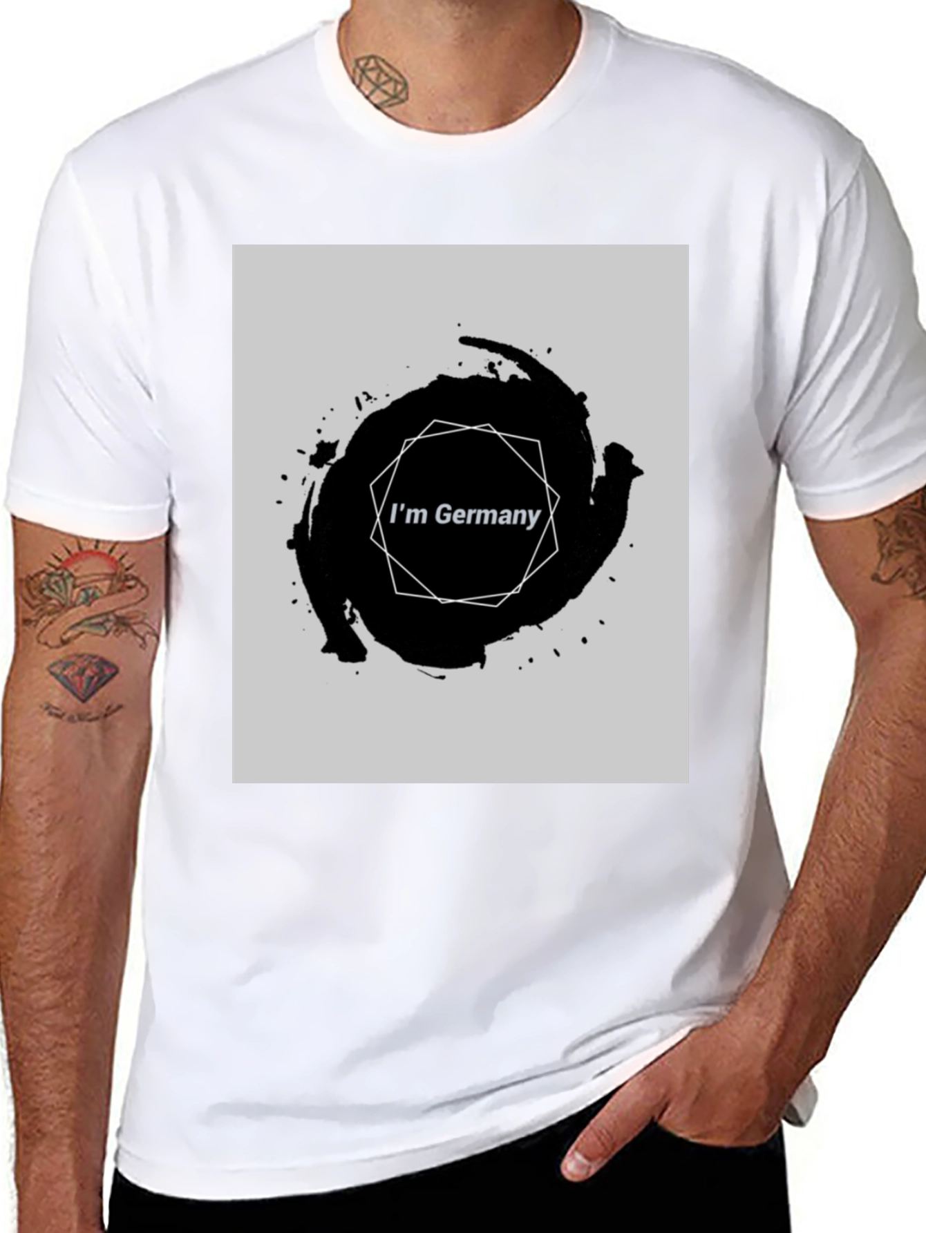 Im Germany T-Shirt - Black Graphic Tee