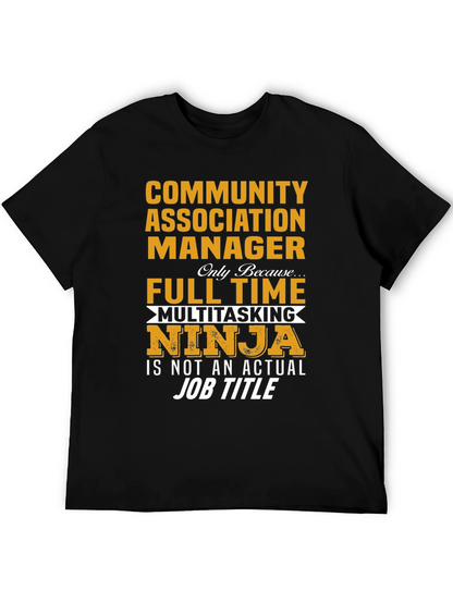 Community Manager Multitasking Ninja T-Shirt