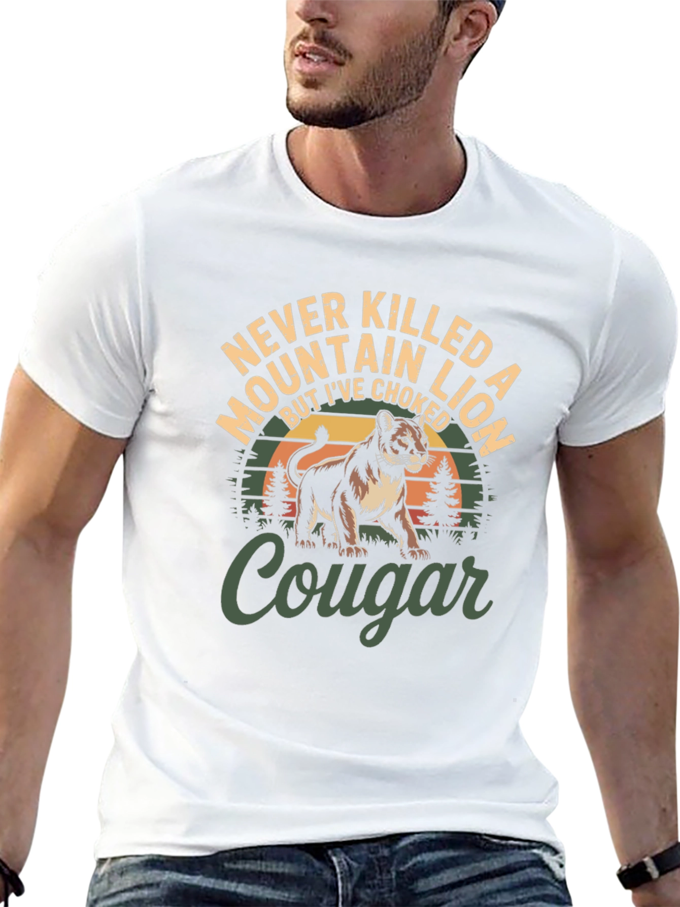 Never Killed a Mountain Lion T-Shirt