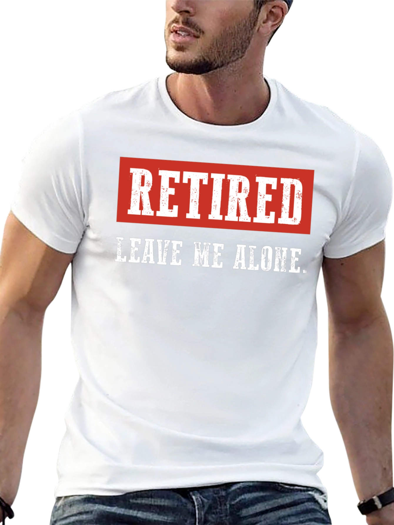 Retired - Leave Me Alone Mens T-Shirt