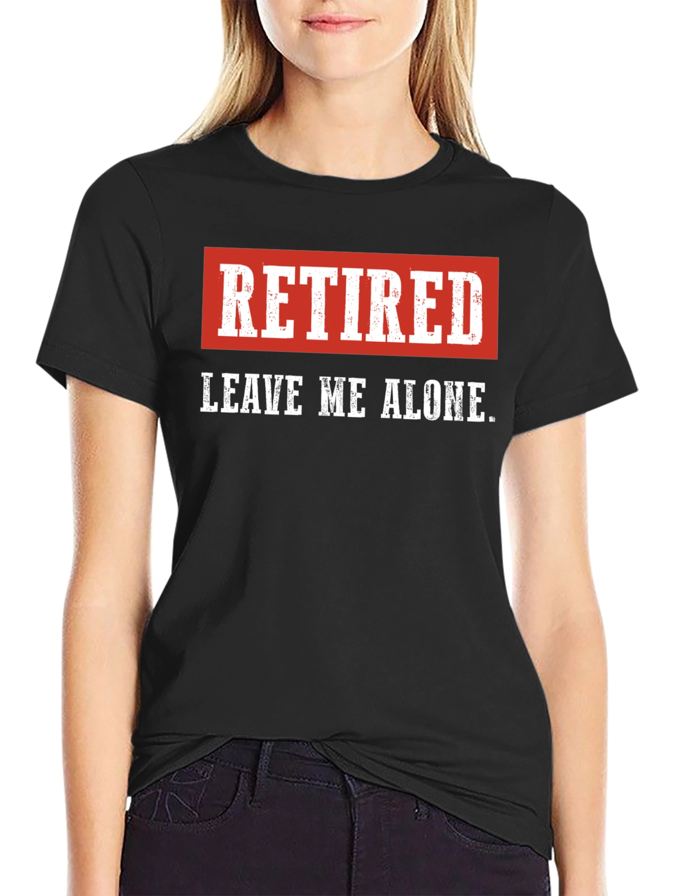 Retired - Leave Me Alone Mens T-Shirt