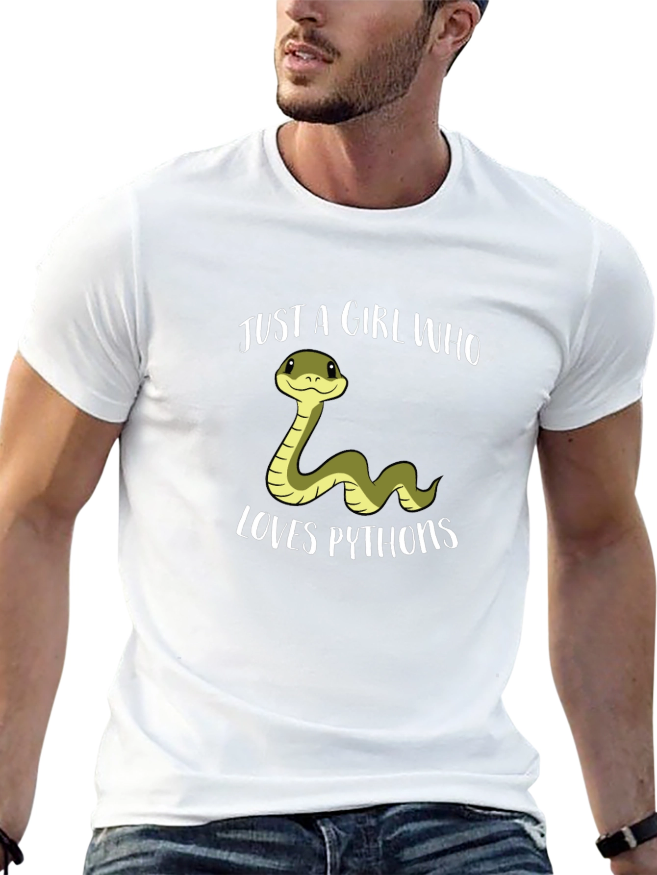 Just A Girl Who Loves Pythons T-Shirt