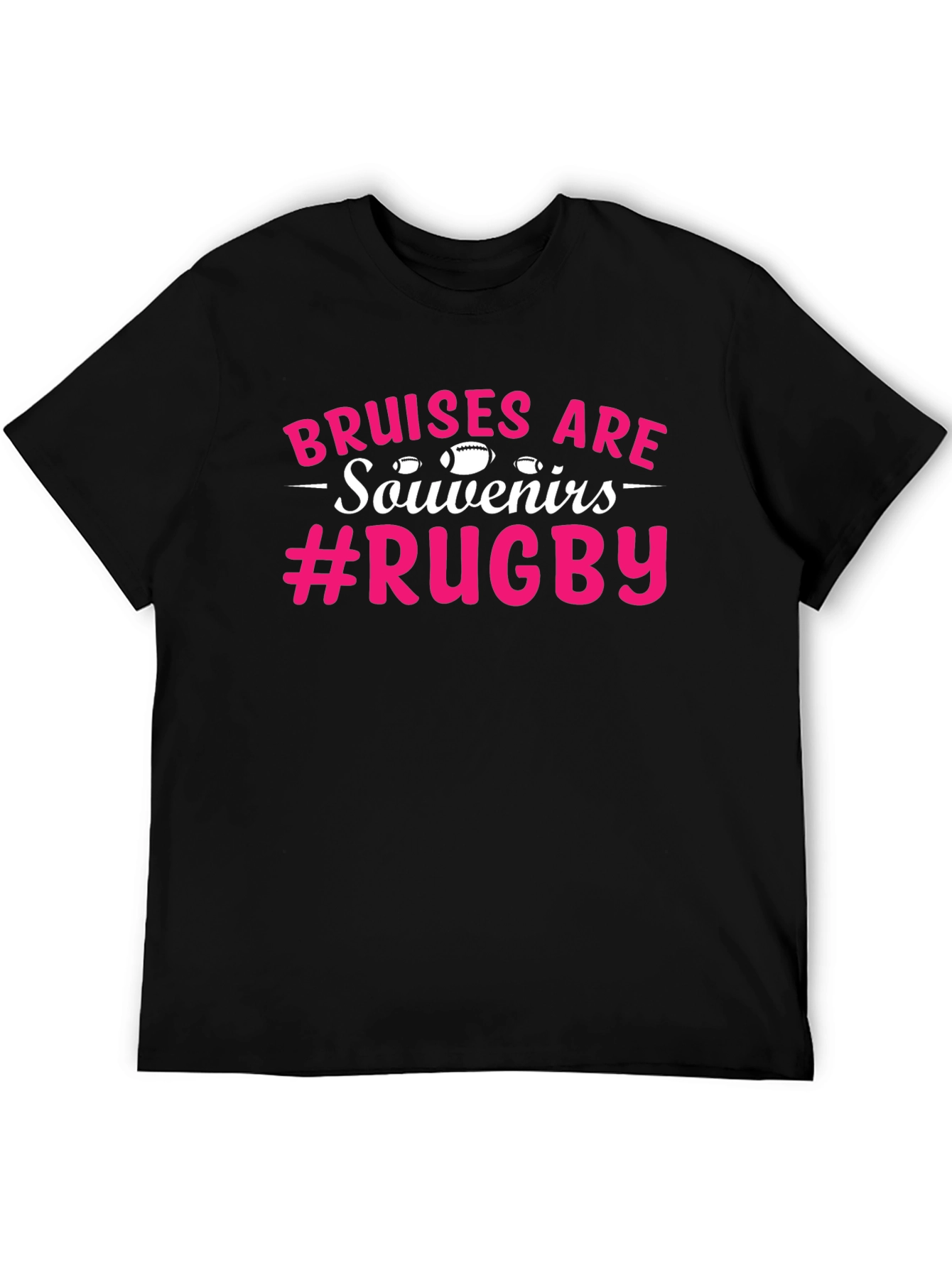 Bruises Are Souvenirs Rugby Graphic T-Shirt