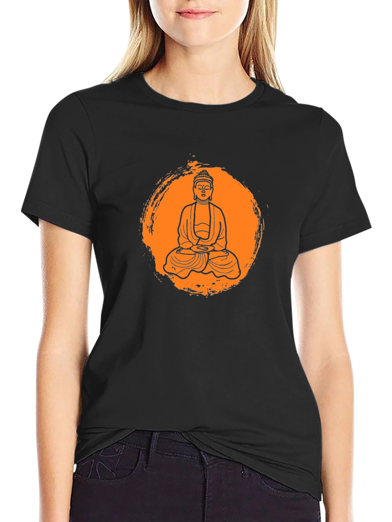 Buddha Graphic T-Shirt - Spiritual Zen Style