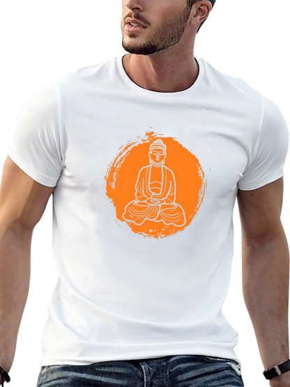 Buddha Graphic T-Shirt - Spiritual Zen Style