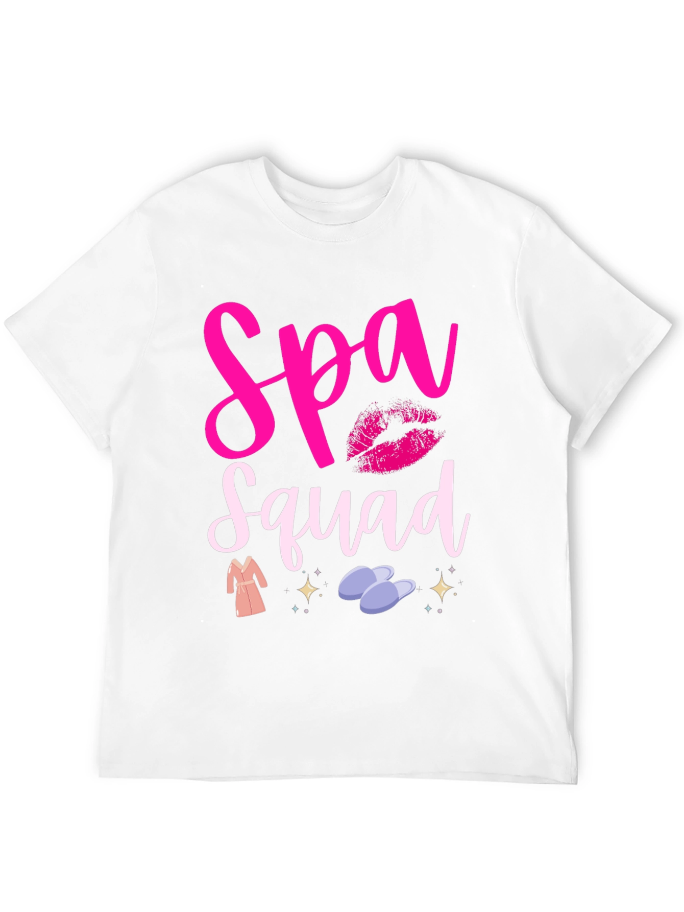 Spa Squad Graphic Tee - Relax in Style
