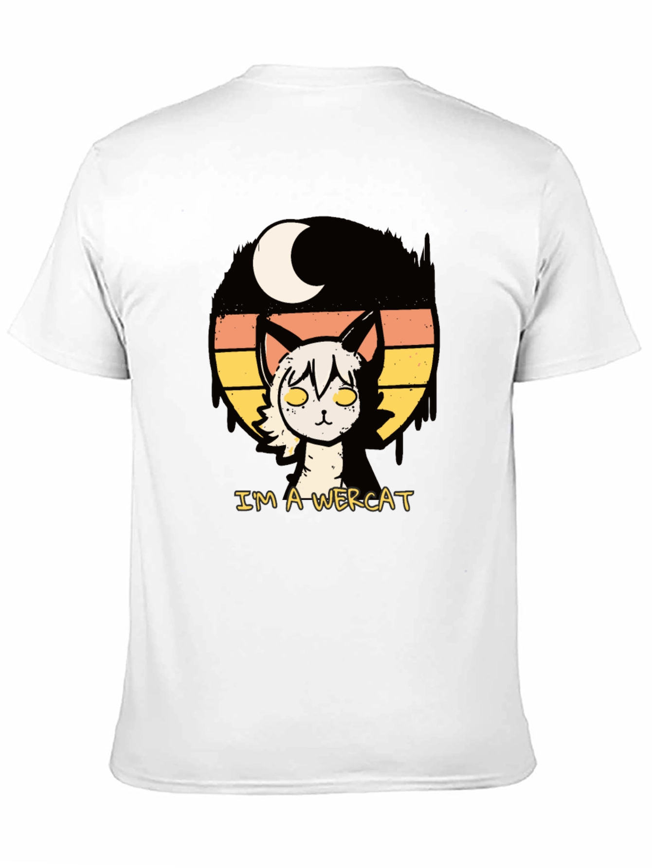 Im A Wercat Funny Graphic T-Shirt