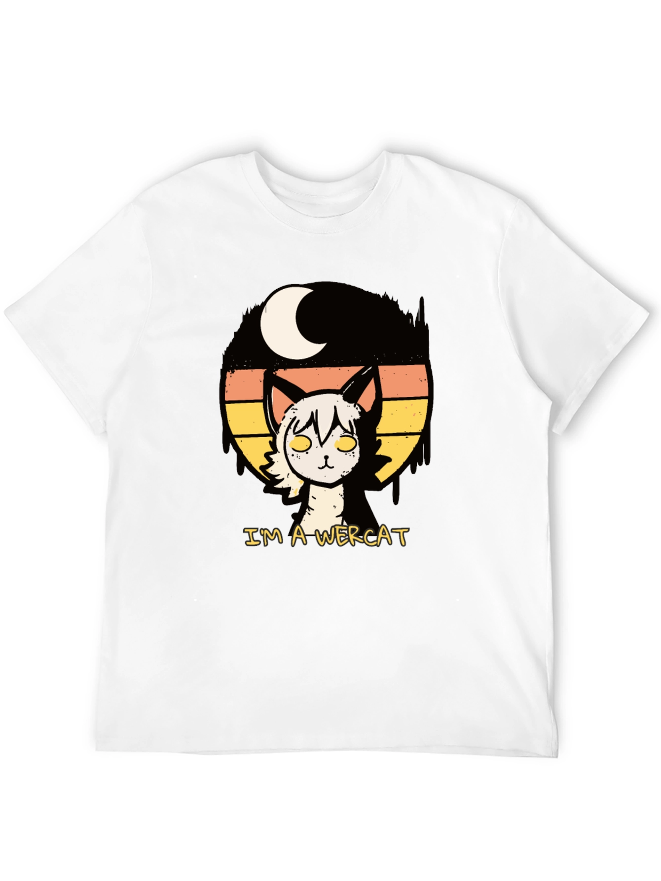 Im A Wercat Funny Graphic T-Shirt