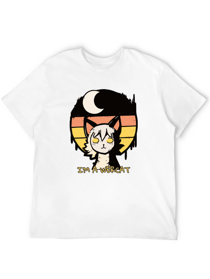 Im A Wercat Funny Graphic T-Shirt