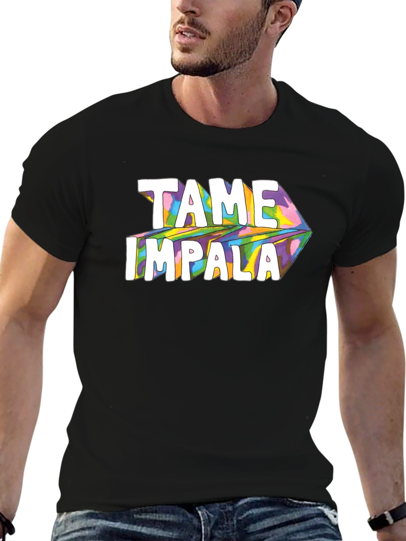 Tame Impala Black Graphic Tee