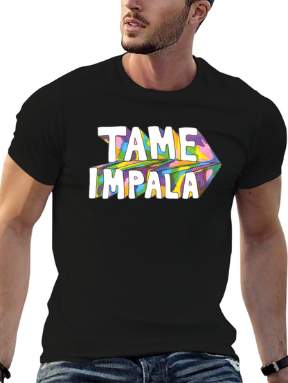 Tame Impala Black Graphic Tee