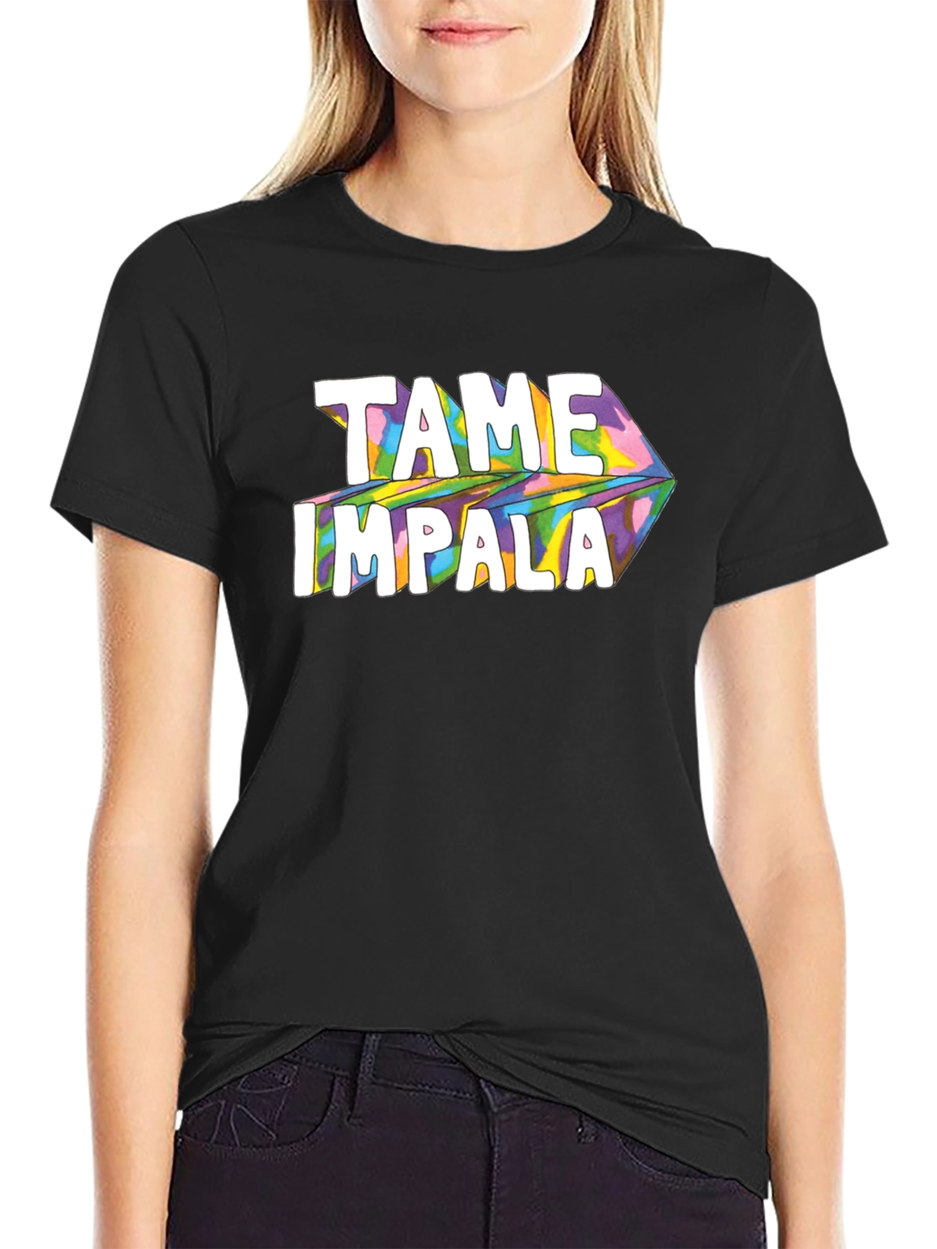 Tame Impala Black Graphic Tee