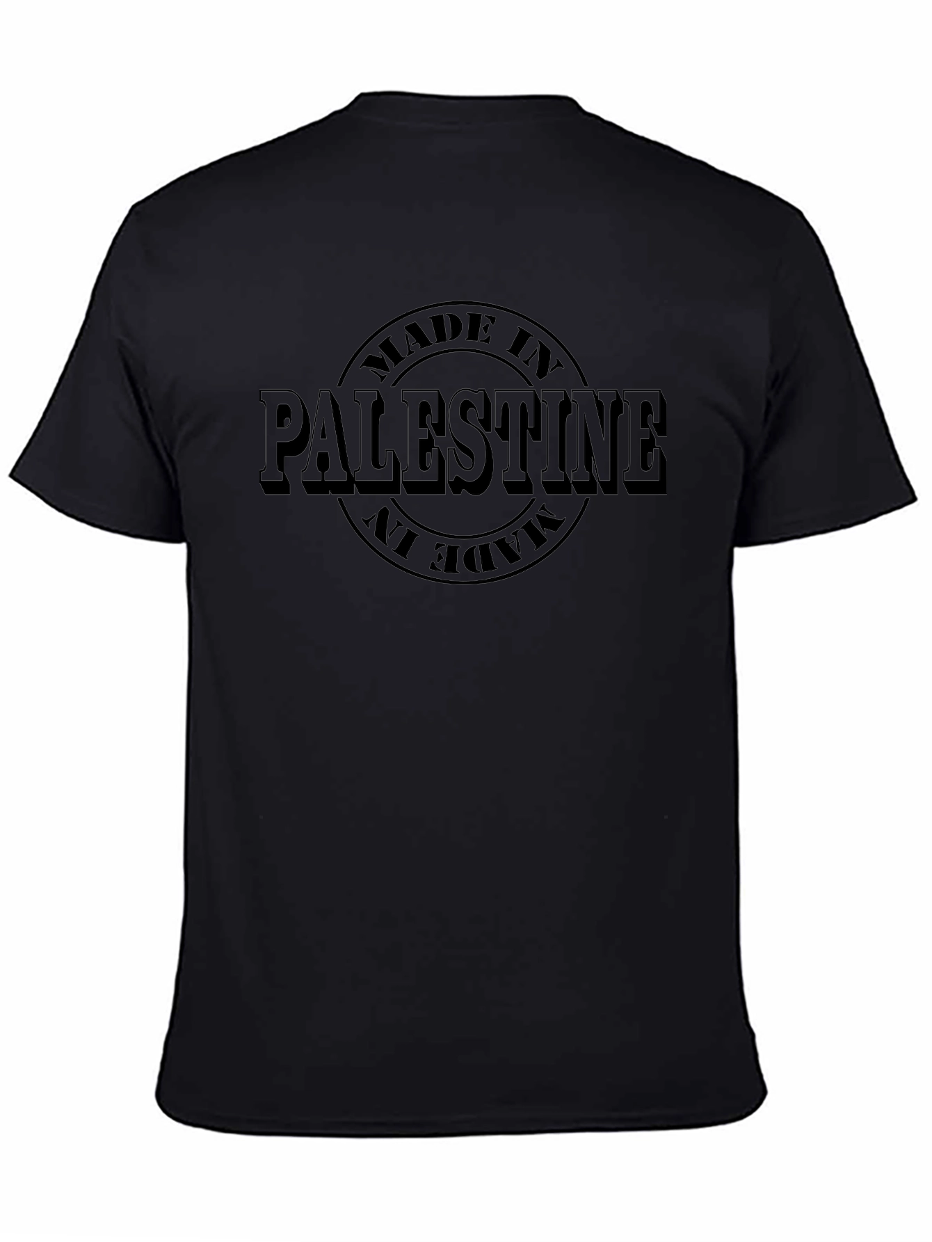 Made in Palestine Black T-Shirt