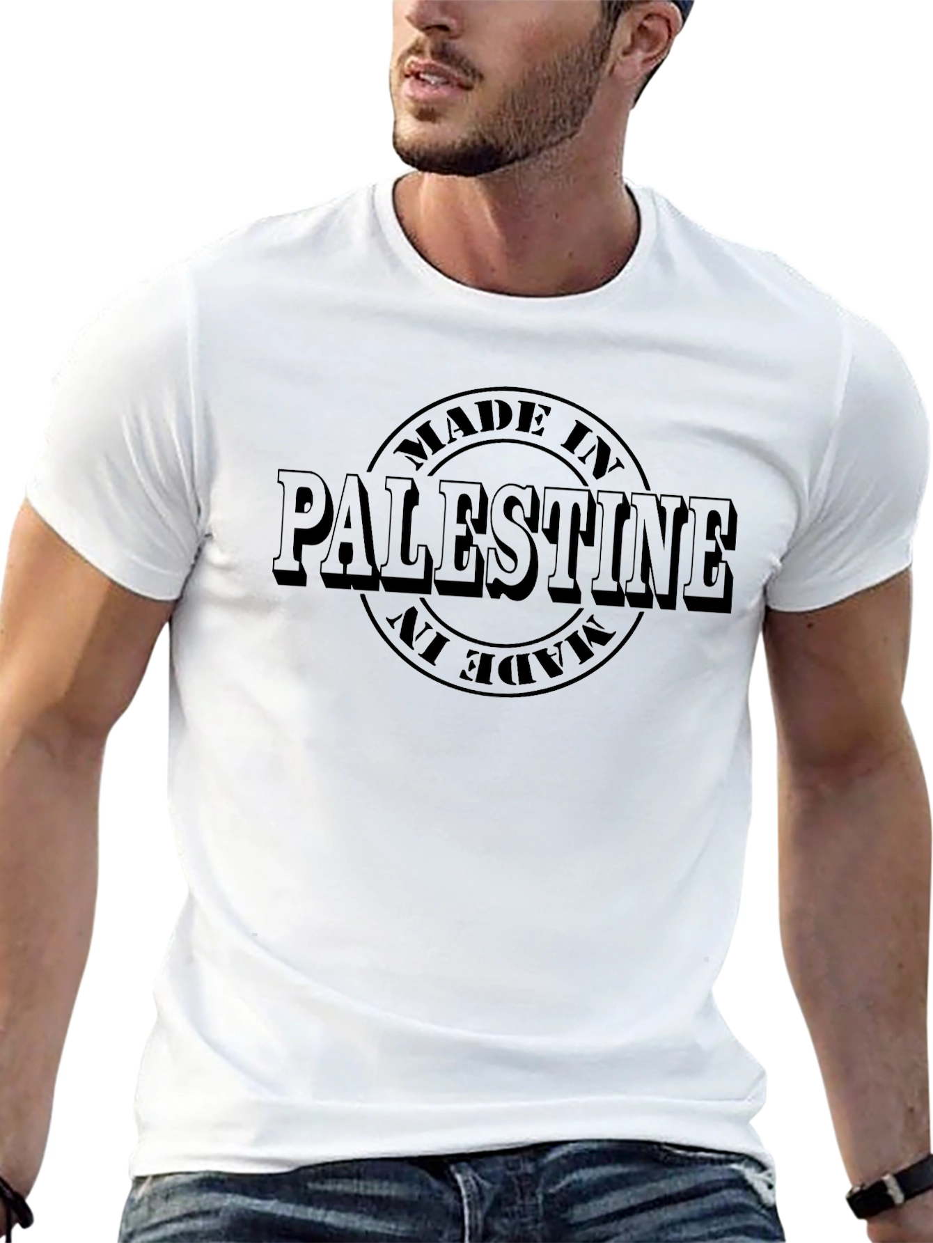 Made in Palestine Black T-Shirt