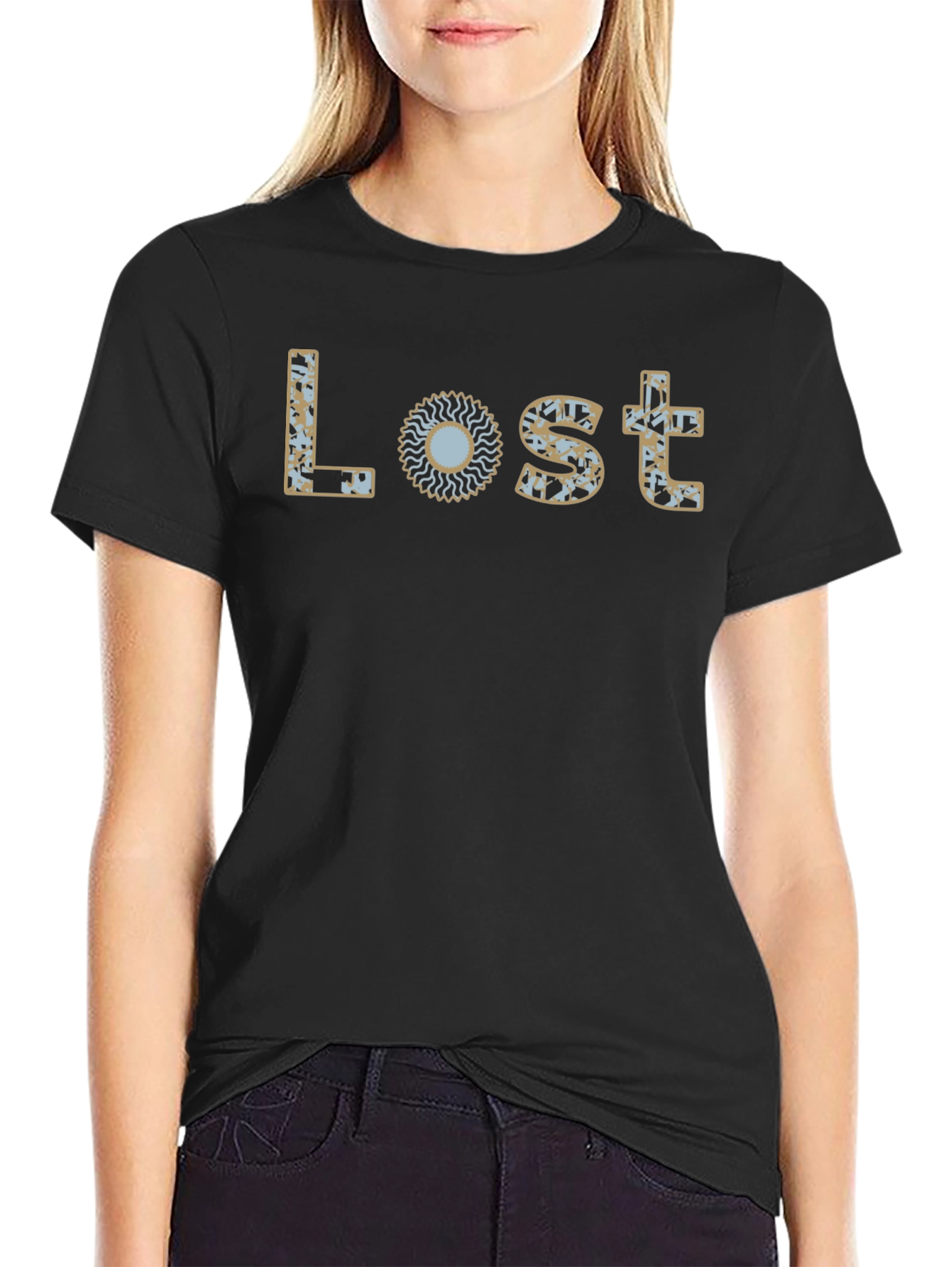 Lost Graphic T-Shirt - Trendy Casual Wear