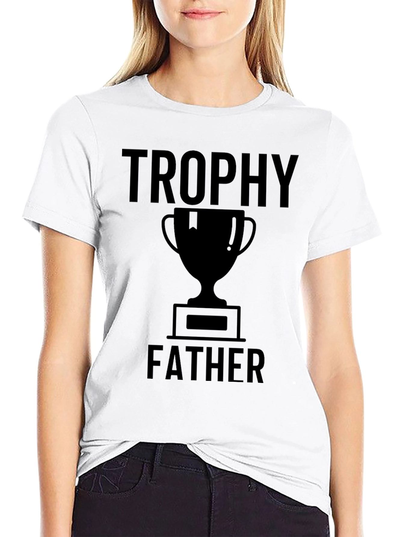 Trophy Father Graphic T-Shirt