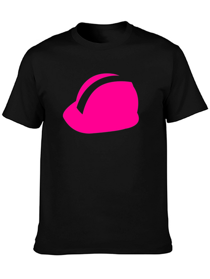 Pink Hard Hat Graphic Tee