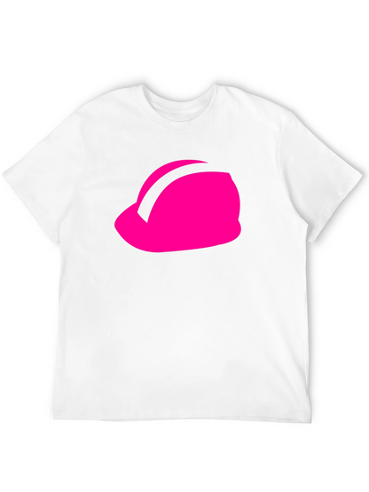 Pink Hard Hat Graphic Tee